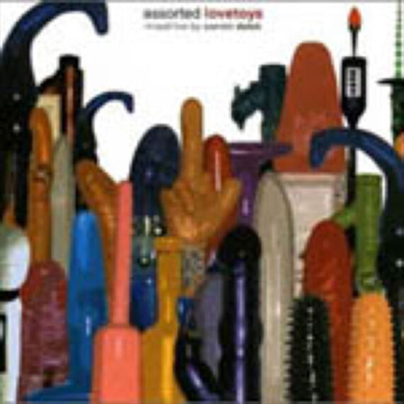 Cover artwork for Corvin Dalek’s Lovetoys, released by MFS in 2001.