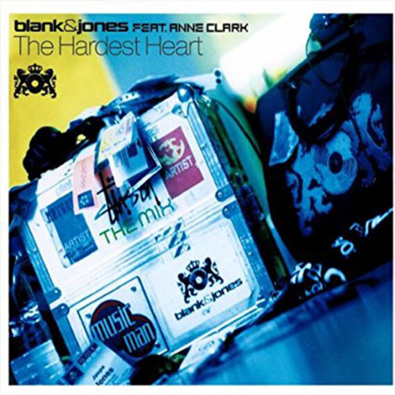 Cover of Blank & Jones feat. Anne Clark – The Hardest Heart, Gang Go, 2002.